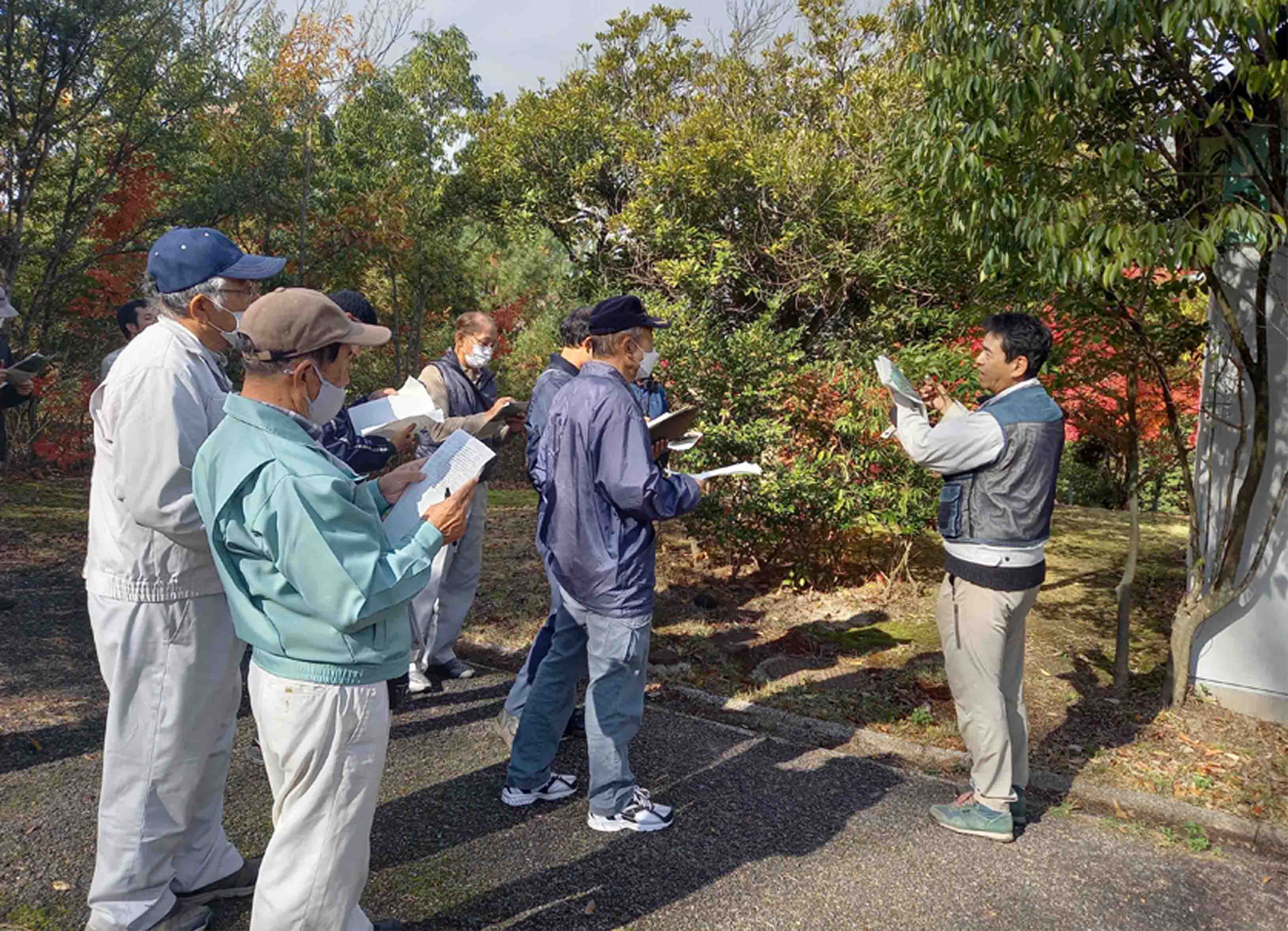 森林(里山)整備安全・技術研修会(森の達人研修会等)の写真